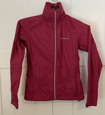 Girl’s Columbia Hot Pink Rain Jacket S Girls' Raincoat price