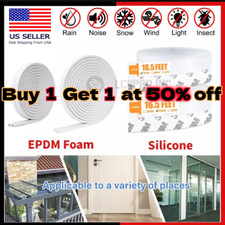 Door Seal Strip Weather Stripping Adhesive Silicone Windows Bottom Stopper Foam Door Stopper price