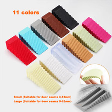 Rubber Stop Strong Stopper Door Fix Non Perforated Anti-collision Wall 11 colors Door Stopper price