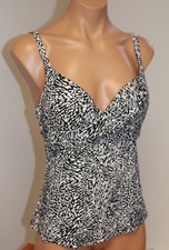 New Island Escape Swimsuit Bikini Tankini Top Sz 6 Push Up Underwire Gemini Tankini price