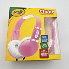 Crayola Cheer Kids’ Wired Headphones Pink/White • Open Item Very Good Condition Kids' Headphones price