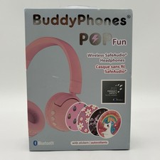 BuddyPhones POP Fun Foldable Bluetooth Wireless Kids Headphones with Microphone Kids' Headphones price