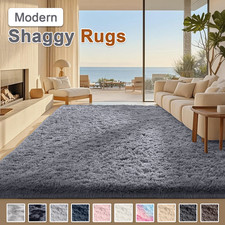 Fluffy Rugs Large Shaggy Rug Bedroom Living Room Anti Slip Soft Carpet Floor Mat Baby Room Rug price