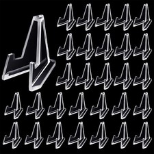 20X Coin Display Stands Paper Trading Card Easel Small Size Phone Holder Clear Easel price