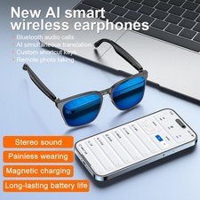 AI Smart Glasses Bluetooth Call Music Translation Voice Assistant for Men Women Smart Glasses price
