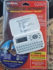 Ectaco Electronic Translator ML350 10-Language Dictionary New Sealed Electronic Dictionaries price