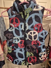 Girls Old Navy Puffer Vest Size M 8  Zipper Fleece Lined Pockets EUC Girls' Vest price
