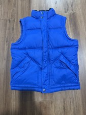 GAP Kids Puffer Vest Full Zip Boys Size S Blue Girls' Vest price