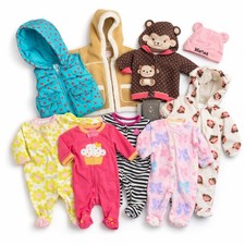 Baby Girl Clothes 0-6M Mystery Bundle | 3-6  Pieces + Accessory | Some New Baby Mevlut Outfit price