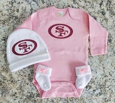 49ers baby outfit girl 49ers baby gift girl San Francisco football baby gift Baby Mevlut Outfit price