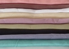 Lightweight Ramie Linen Fabric 45" Wide By The Yard-Clothing Garment Home Decor Fabrics price