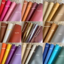 50+ Colors Vinyl Fabric Faux Leather Auto Upholstery 56" Wide Continuous By Yard Fabrics price