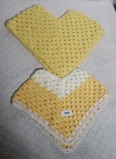 Girls 2T Yellow Knit Poncho Shawl Lot Of Two Crochet Girls' Poncho price