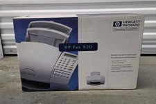HP 920 Fax Plain Paper Inkjet Fax Machine Brand New Sealed NOS Fax Machine price