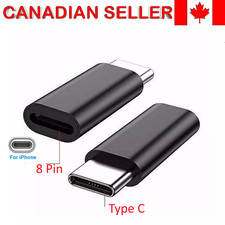 USB Type C Male to 8-Pin Female Adapter Converter For i Phone Android Cellphone Mobile Phone Converter - Adapter price