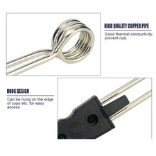 Universal 120W Electric Car Water Heater 12V 24V Boiler Hot Water Coffee Immersi Car Water Heater price