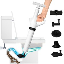 Air Plunger Drain Clog Remover By Sleek Home- High-Pressure Air Toilet Plunge... Turkish-Style Toilet price