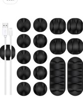 16Pcs Cable Clips Holders For Organizing Wires-Home Office Car Desk Nightstand Office Nightstand price