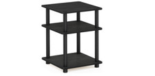 3 Tier End Table Side Night Stand Home Furniture Office Sturdy Wood Bedroom PVC Office Nightstand price