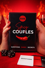 Bold Spicy Couples Card Game 21+ Questions Dares Secrets New Sealed Games for Adults price