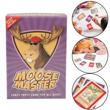 Moose Master Crazy Party Game – Family Fun Card Game for Adults Teens Kids Games for Adults price