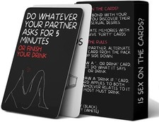 Excited and Exhausted Card Game Couple  Erotic Drinking Games Games for Adults price