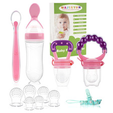 Baby Fruit Feeder Pacifier - 12 Pack | 2 Infant Food Feeder Pacifier & 1 Baby Fo Baby Food price