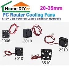 20-35mm 5/12V USB Powered PC Router Cooling Fans Laptop small fan Hydraulic Laptop Fan price