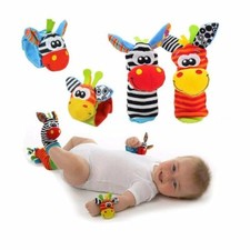 Baby Wrist Rattle Baby Socks Rattle, Baby Finder Animal Toys Set Soft Animal Toy Baby Toys price