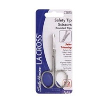 La Cross Sally Hansen SAFETY TIP SCISSORS Safely Trims Baby’s Nails 72875 Baby Scissors price