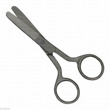 SAFETY NOSE EAR MOUSTACHE HAIR BABY HOBBY CRAFT PET SCISSORS HAARSCHEREN CISEAUX Baby Scissors price