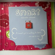 My American Girl Doll AG Necklace Jewelry Charm “Smart Girl Is Willing To Learn” Smart Necklace price