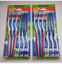 Dr. Fresh Toothbrush Soft 6-Count (2 Pack) Total 12pcs Toothbrushes Toothbrushes price