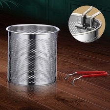 Compact Mini Stainless Steel Deep Fryer Pan With Built In Strainer For Home HOT Built-in Fryers price