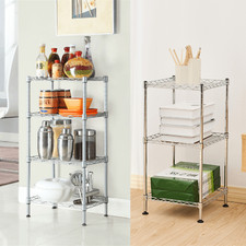 Wire Shelving Rack Shelf Home Office Book Storage Organizer Kitchen Shelf Office Shelf Unit price