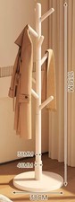 Solid wood  Coat Rack Stand Hall Tree with 8 Hooks - white Hall Stand price