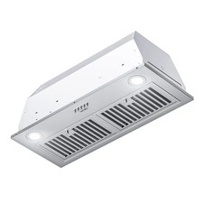 Hermitlux 30" Built-In Range Hood 600 CFM 3-Speed Ducted/Ductless LED Light Built-in Range Hoods price