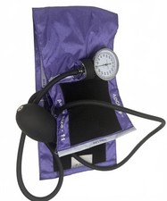 Adult Blood Pressure Monitor Manual Arm Cuff Aneroid Sphygmomanometer Purple Blood Pressure Monitor price