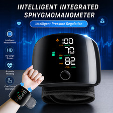 Digital Wrist Blood Pressure Monitor LCD Automatic BP Cuff Heart Rate Monitor Blood Pressure Monitor price