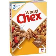Wheat Chex Breakfast Cereal w/ Whole Grain, Homemade Chex Mix Ingredient, 14 OZ Breakfast Cereal price