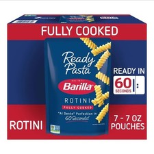 Barilla Ready Pasta, Fully Cooked Rotini Pasta, Non-GMO & Kosher, 7 oz Pasta price