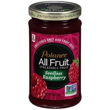 Polaner All Fruit with Fiber Raspberry Seedless Spreadable Fruit, 10 z Spreadable price