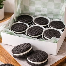 Cocoa Coconut Cream + Strawberry Cream Sandwich Cookies - 6-12 Butter and Margarine price