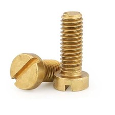 Brass Slotted Cheese Head Machine Screws Bolts M2 M2.5 M3 M4 M5 M6 M8 M10 Cheese price