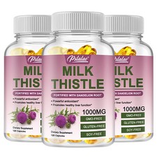 Milk Thistle 1000mg - Cleanse,Detox & Repair Formula - with Dandelion Root Milk price