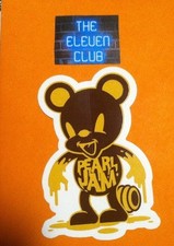Pearl Jam Sticker 2016 Honey Bear Logo Vinyl Decal Rare Club MINT Art New Vedder Honey and Jam price