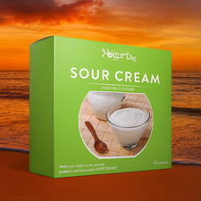 Yogurt.bg  Sour Cream  Starter Culture Powder 10L 10 Sachets Probiotic Bulgaria Yogurt price