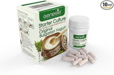 Bulgarian Yogurt Starter Culture Natural Probiotic 20 Liters 10 capsules Yogurt price