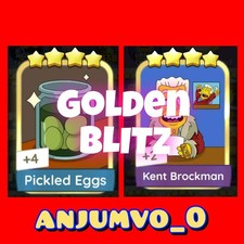 Pickled Eggs & Kent Brockman - Golden Blitz sticker - Mono_poly_ Go Eggs price