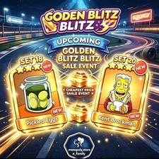 🔥🔥Monopoly Go Golden Blitz Stickers 4⭐ Pickled Eggs & 4🌟Kent Brockman🔥🔥 Eggs price